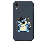 Chubby Chapeau de Danse pour Enfant Motif Chat Tigre Bleu Coque pour iPhone XR