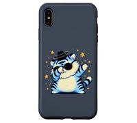 Chubby Chapeau de Danse pour Enfant Motif Chat Tigre Bleu Coque pour iPhone XS Max