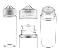 Chubby Gorilla 100 ml V3 PET Unicorn bouteille vide transparente + bouchon transparent