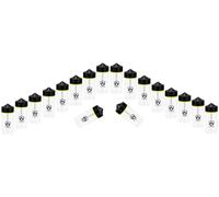 Chubby Gorilla 200 ml avec graduation V3 PET Unicorn bouteille vide + bouchon noir - lot de 20