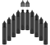 Chubby Gorilla 30 ml V3 PET Unicorn bouteille noire + bouchon noir - lot de 10