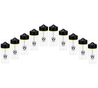 Chubby Gorilla Lot de 10 bouteilles vides avec échelle de mesure V3 Pet Unicorn 200 ml