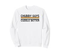 Chubby Guys Cuddle Better Drapeau Gay Bear Pride Sweatshirt