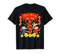 Chuc Mung Nam Moi Tet du Nouvel an Lunaire vietnamien 2026 pour Enfants T-Shirt