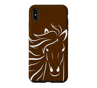 Chuchoteur à Cheval Horse Whisperer, White Pony Design Coque pour iPhone XS Max