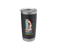 Chuchoteur de chakra - l'énergie en harmonie Gobelet isotherme en acier inoxydable double paroi