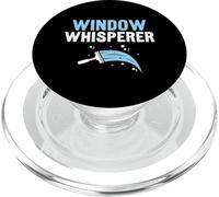 Chuchoteur De Fenêtres - Nettoyeur De Fenêtres Professionnel PopSockets PopGrip pour MagSafe
