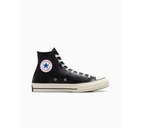 Converse A07201C Chuck 70 Leather Flat Cotton L Sneakers Homme, blanc, 10.5 Women/8.5 Men