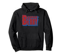 Chuck Berry - Logo empilé Vieilli Sweat à Capuche