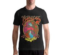 Chuck Berry Men's Basic Graphic T-Shirt Tops Manches Courtes(3X-Large)