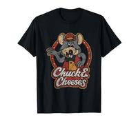Chuck E. Cheese Classic Entertainer Portrait Distressed T-Shirt