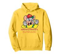 Chuck E. Cheese's Where A Kid Can Be A Kid Retro Chest Logo Sweat à Capuche