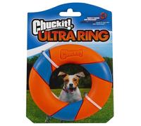 Chuck it ! Jouet en caoutchouc Ultra Ring pour chiens, jouet Chase & Fetch à haute visibilité