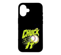 Chuck It Pichet de Softball Amusant Coque pour iPhone 16