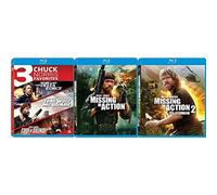 Chuck Norris 5 Movie Set: The Delta Force / Lone Wolf McQuade / Code of Silence / Missing in Action / Missing in Action 2: The Beginning Blu Ray Set