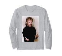 Chuck Norris Acteur et Expert en Arts Martiaux Walker Texas Ranger Manche Longue