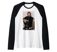Chuck Norris Acteur et Expert en Arts Martiaux Way of The Dragon Manche Raglan