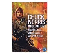 Chuck Norris Collection - Missing In Action/Code Of Silence/Lone Wolf McQuade , (Box Set) G