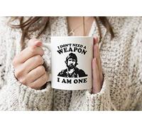 Chuck Norris I Am One White Coffee Tea Mug Regular 312ml Cup
