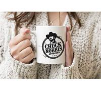 Chuck Norris Seal Approved White Coffee Tea Mug Regular 312ml Cup