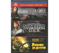 Chuck Norris Triple Feature - The Delta Force / Invasion U.S.A. / Missing In Action