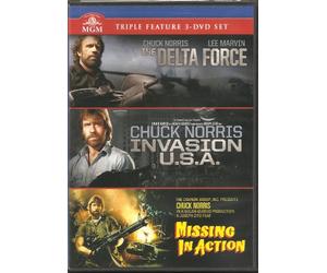Chuck Norris Triple Feature - The Delta Force / Invasion U.S.A. / Missing In Action