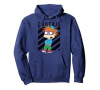 Chuckie Bande Noire avec Casquette de Baseball Sweat à Capuche