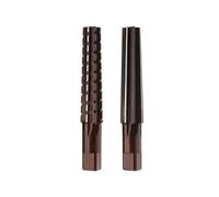 Chucking Reamer Set, Alésoir conique MT0-MT5, alésoirs manuels à bords fins/grossiers, fraisage, finition, lot de 2(MT0)