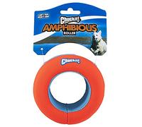 Chuckit! - Amphibious Roller - Jouet à Poursuivre pour Chien - Jouet Insubmersible, Flotte à la Surface de l’Eau - Roue pour Jeux Aquatiques - Taille Unique - Diamètre 10 cm