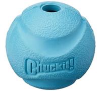 Chuckit! Balle à rapporter pour Chien, Balle Flottante en Caoutchouc Durable à Rebond élevé, Jouet Compatible Lanceur pour Chiens, Taille L, 1 Paquet
