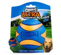Chuckit! Balle couinante en Caoutchouc pour Chien - Jouet à Rebond élevé pour Lanceur d'eau et Terre - XL