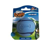 Chuckit! - Bacon Sniff Fetch Ball - Balle à Poursuivre pour Chien - Balle au Parfum de Bacon - Balle Robuste au Noyau Epais - Compatible avec Les Lanceurs Taille Medium - Diamètre de 6,5 cm