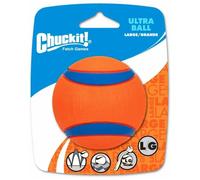 CHUCKIT! Balle ultra durable 1-PK L en caoutchouc Ø 7,5cm - Pour chien