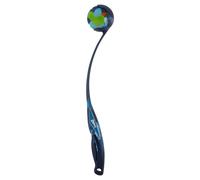 Chuckit! EcoFetch Lanceur de Balle pour Chien de 18 m (30,5 cm de Longueur), Comprend Une Balle en Caoutchouc EcoFetch pour Chiens de 9 à 27,2 kg