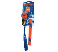 Chuckit! Fetch Pack - Toys Dog Toys Lanceur indestructible 18m Ball de tennis et ultra ball en caoutchouc Fetch Stick Orange and Blue