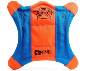 Chuckit Flying Squirrel Frisbee Flottant/Planant un Jouet Polyvalent pour Chien Taille S