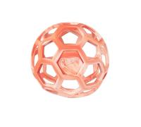 Chuckit! Holee Roller Balle Puzzle à friandises pour Chien, Grande Taille (7,6 cm), Orange - Jouet Puzzle interactif à friandises et à mâcher pour Chiens de 27,2 à 45,4 kg - Balle en Caoutchouc