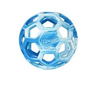 Chuckit! Holee Roller Balle Puzzle à friandises pour Chien, Taille M (6,3 cm), Bleu - Jouet Puzzle interactif à friandises et à mâcher pour Chiens de 9,1 à 27,2 kg - Balle en Caoutchouc Durable pour