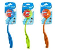 CHUCKIT! Lanceur de balle 12M - Vert, orange ou bleu - Pour chien