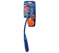 Chuckit! Lanceur de Balle de Noël 18 m avec Balle à rapporter, Compatible avec Ultra Ball