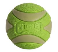 CHUCKIT! - Max Glow Ultra Squeaker Ball - Balle phosphorescente - Balle à couinements - Balle à poursuivre pour chiens