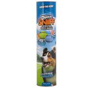 Chuckit! Sniff Fetch Ball - Variantes: Bacon et beurre de cacahuète M 4-pack