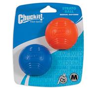 Chuckit Strato Ballon Chien Jouet Bleu / Orange ; 1 Chaque/2 Pk