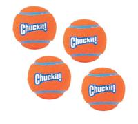 Chuckit! Balle de tennis pour chien Taille M 6 cm – Lot de 4
