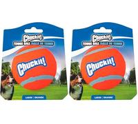 Chuckit! Tennis Balle de Tennis pour Chien Taille L (Lot de 2)
