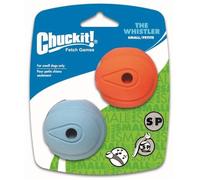 Chuckit The Whistler Jouet pour Chien 2 Pièces 5 cm Taille S
