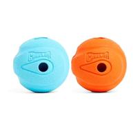 CHUCKIT! The whistler 2-PK - Balle qui siffle M en caoutchouc Ø 6,5cm - Pour chien
