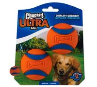 Chuckit! Ultra Ball - Lot de 2 - Medium - 6,5 cm
