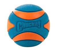 CHUCKIT Ultra Squeaker Balle avec sifflet, taille L - 7 cm