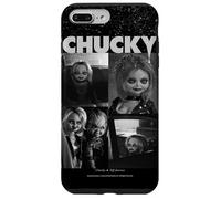 Chucky and Tiffany Black and White Horror Couple Style Coque pour iPhone 7 Plus/8 Plus